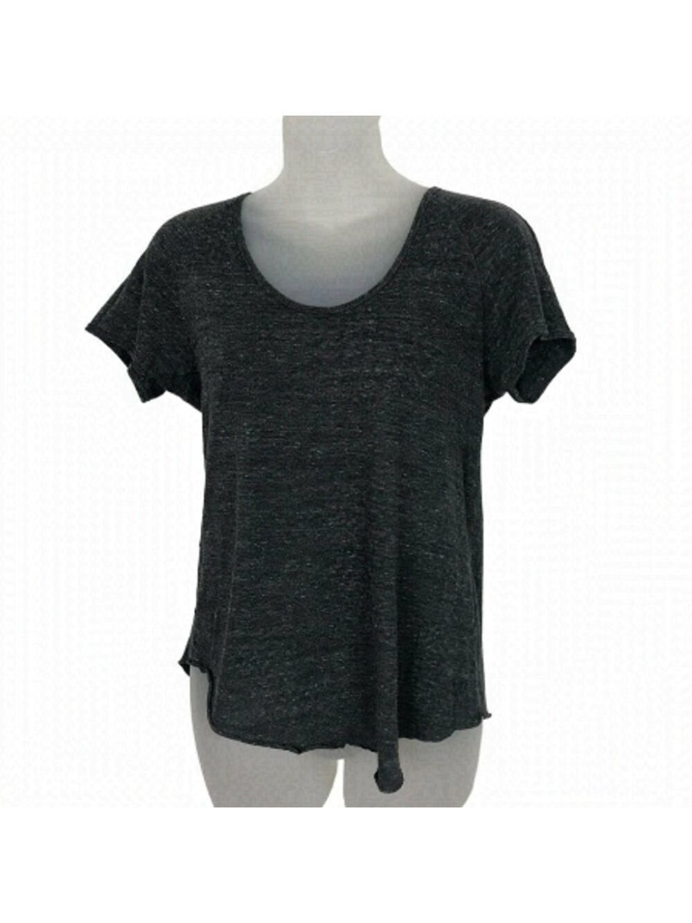 WILFRED Dark Grey Marbled T-shirt Size S